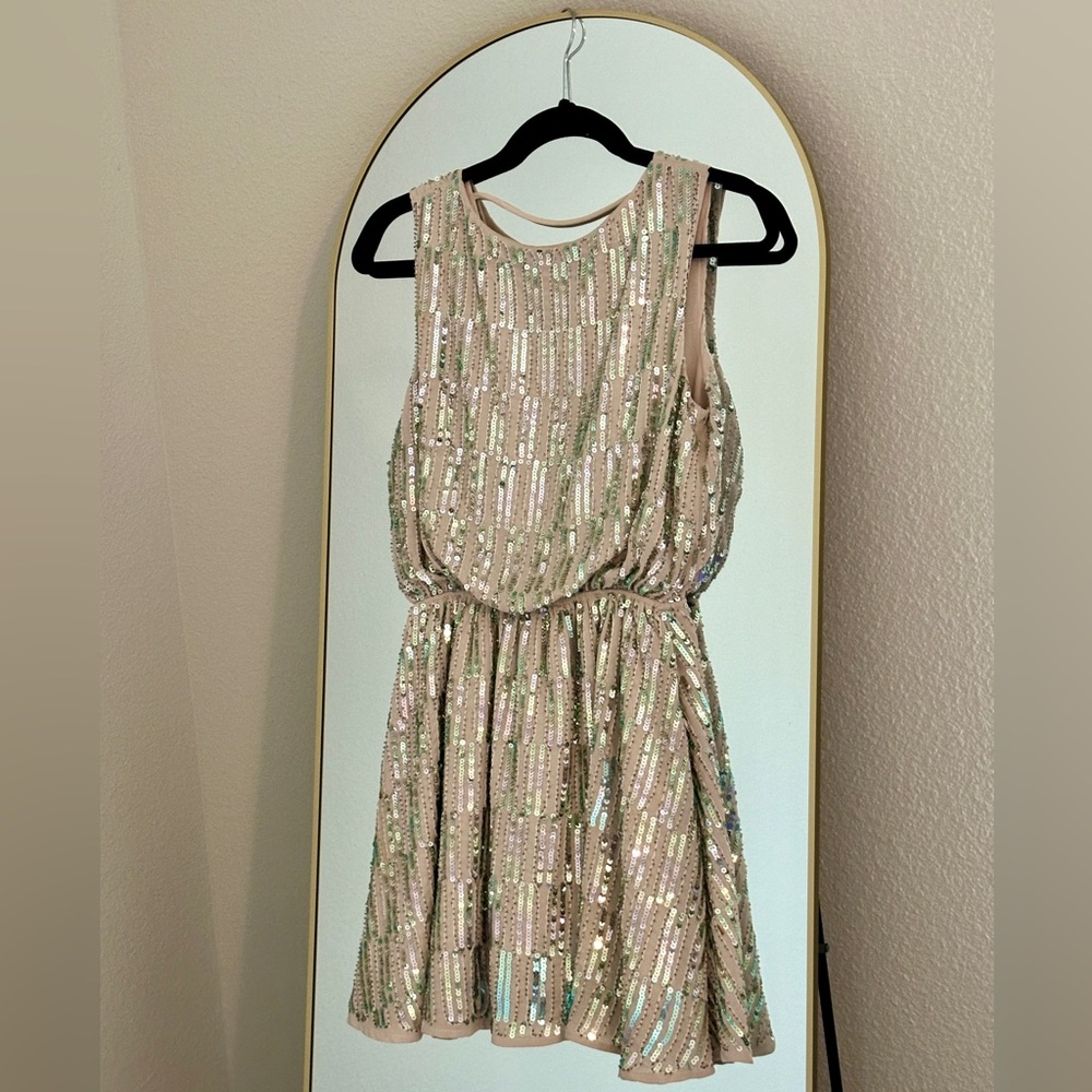 Revolve Endless Rose Sequins Dress - S